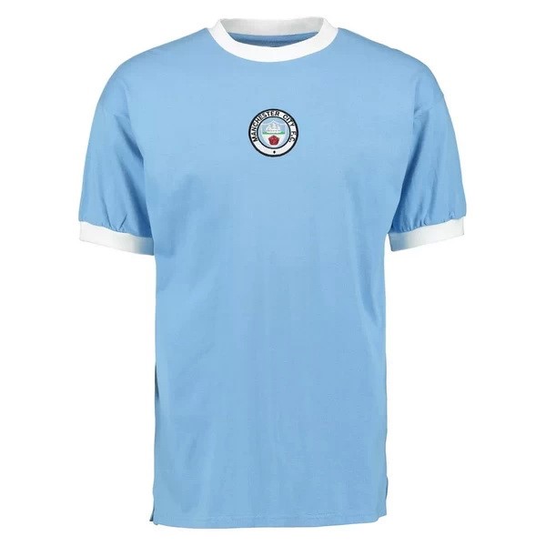 Tailandia Camiseta Manchester City 1st Retro 1972 Azul